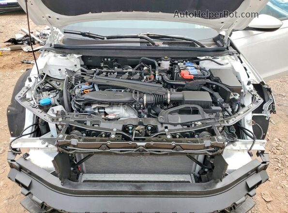 1HGCY1F22SA078122 2025 HONDA ACCORD White Widok wnętrza z tyłu