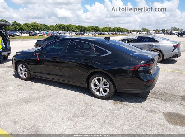1HGCY1F22SA085622 2025 HONDA ACCORD Black Trasero izquierdo