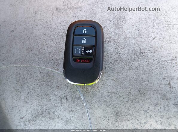 1HGCY1F22SA085622 2025 HONDA ACCORD Black Vista del salpicadero