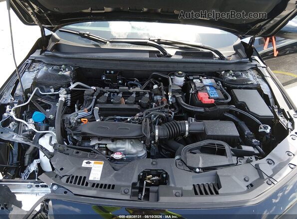 1HGCY1F22SA085622 2025 HONDA ACCORD Black Vista trasera