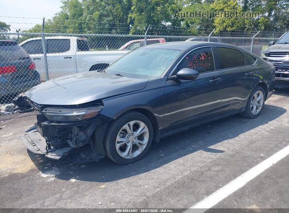 1HGCY1F23PA015683 2023 HONDA ACCORD Gray Front left
