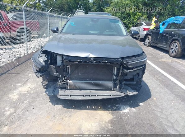 1HGCY1F23PA015683 2023 HONDA ACCORD Gray Front view