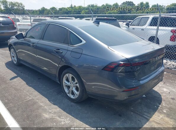 1HGCY1F23PA015683 2023 HONDA ACCORD Gray Rear left