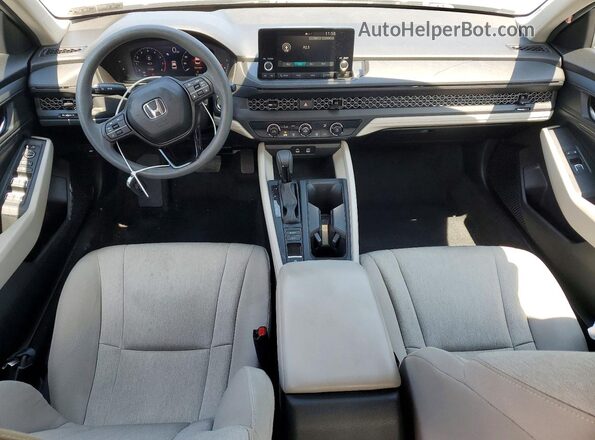 1HGCY1F24RA017798 2024 HONDA ACCORD Серебряный Вид панели приборов
