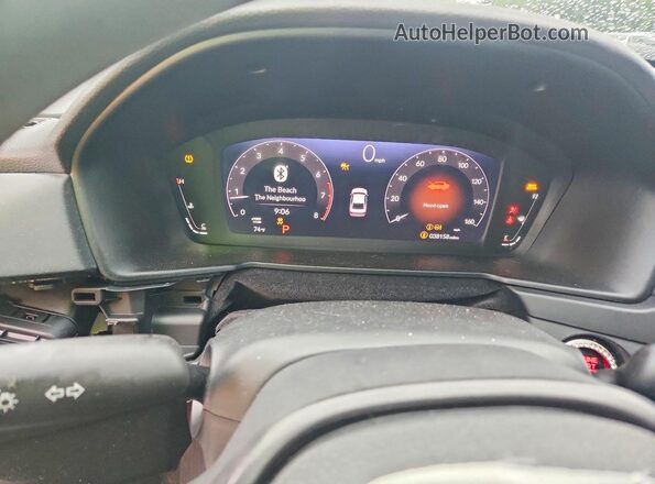1HGCY1F24RA020121 2024 HONDA ACCORD Charcoal Widok zestawu wskaźników