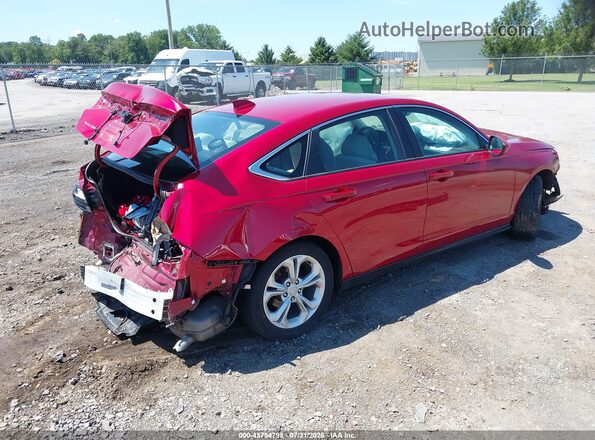 1HGCY1F24RA077290 2024 HONDA ACCORD Красный Задняя правая четверть