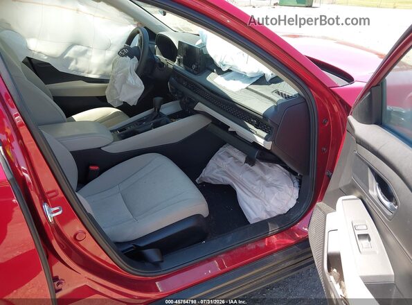 1HGCY1F24RA077290 2024 HONDA ACCORD Красный Вид салона спереди