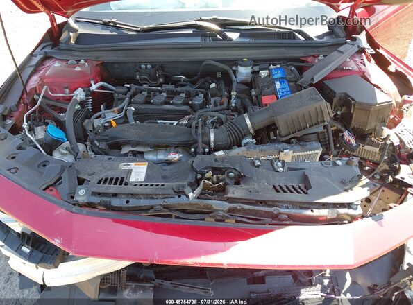 1HGCY1F24RA077290 2024 HONDA ACCORD Красный Вид сзади