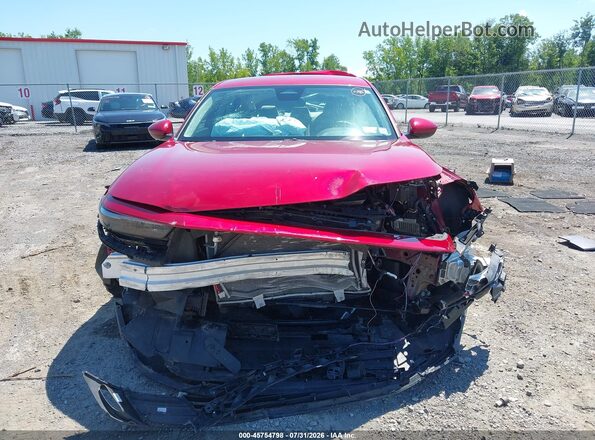 1HGCY1F24RA077290 2024 HONDA ACCORD Красный Вид щитка приборов
