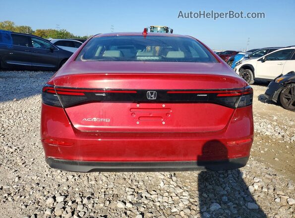 1HGCY1F24SA089834 2025 HONDA ACCORD Red Vista trasera