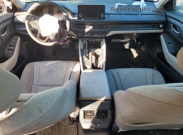 1HGCY1F24SA089834 2025 HONDA ACCORD Red Vista del salpicadero