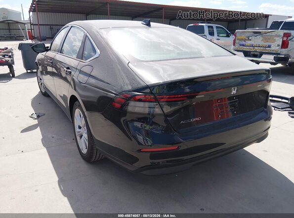 1HGCY1F24TA037119 2026 HONDA ACCORD Black Rear left