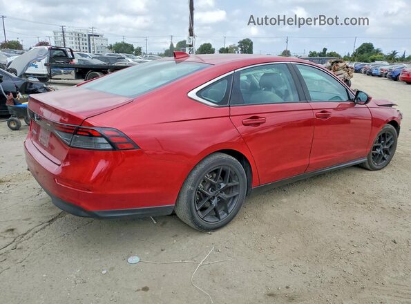 1HGCY1F25PA009528 2023 HONDA ACCORD Red Հետևի աջ