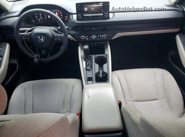 1HGCY1F25PA042531 2023 HONDA ACCORD White Вид панелі приладів