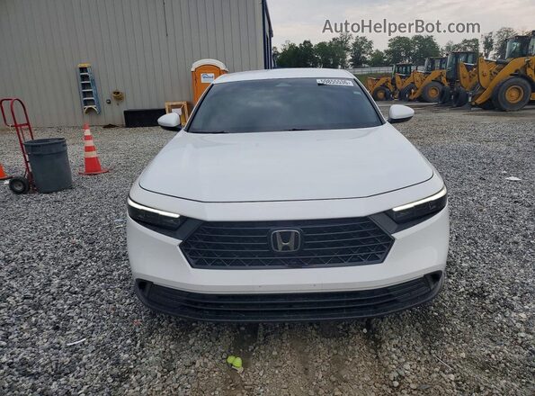 1HGCY1F25PA042531 2023 HONDA ACCORD White Вид спереду