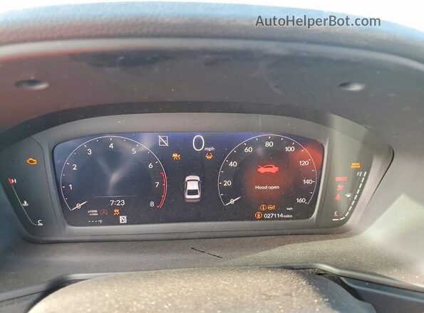 1HGCY1F26PA030176 2023 HONDA ACCORD Silver Սարքավորումների վահանակի տեսք