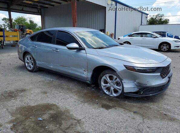 1HGCY1F26SA002936 2025 HONDA ACCORD Silver Przód prawy