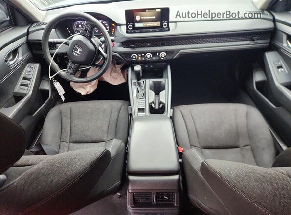 1HGCY1F26SA002936 2025 HONDA ACCORD Silver Widok deski rozdzielczej