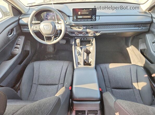 1HGCY1F26SA031711 2025 HONDA ACCORD Silver Widok deski rozdzielczej