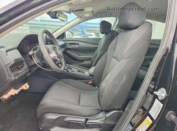1HGCY1F26SA067785 2025 HONDA ACCORD Черный Вид салона спереди