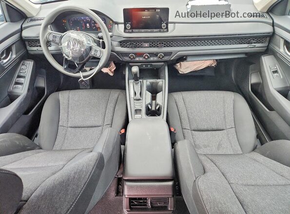1HGCY1F26SA067785 2025 HONDA ACCORD Черный Вид панели приборов