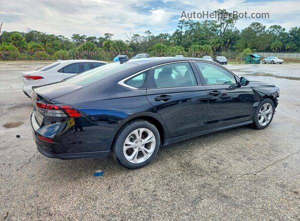 1HGCY1F26SA067785 2025 HONDA ACCORD Черный Задняя правая четверть