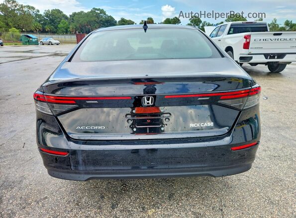 1HGCY1F26SA067785 2025 HONDA ACCORD Черный Вид сзади