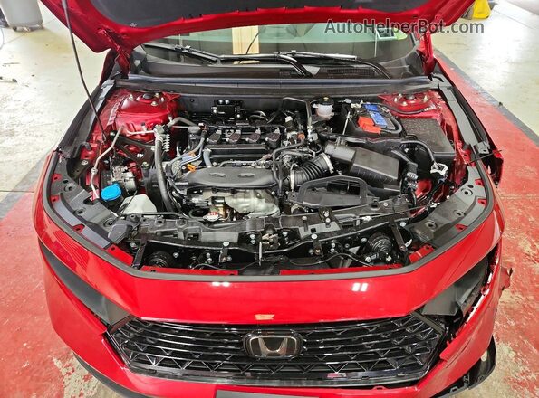 1HGCY1F26SA089852 2025 HONDA ACCORD Burgundy Սալոնի հետևի տեսք