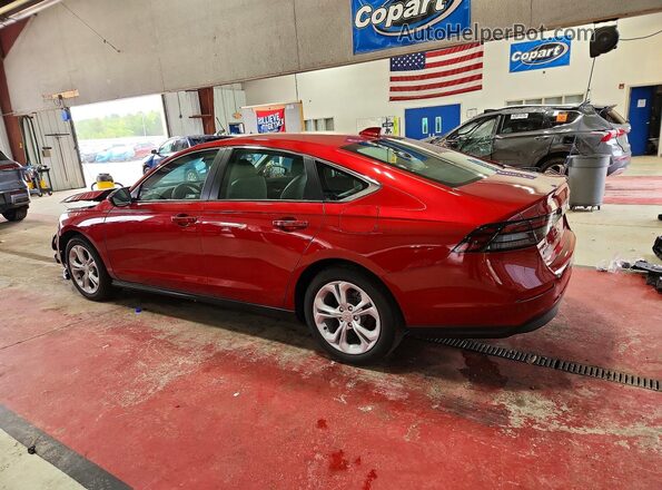 1HGCY1F26SA089852 2025 HONDA ACCORD Burgundy Հետևի ձախ