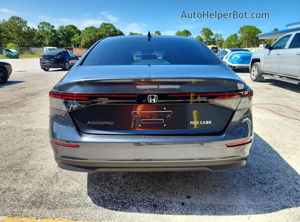 1HGCY1F26TA033914 2026 HONDA ACCORD Gray Вид ззаду