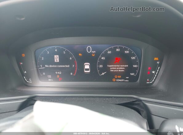1HGCY1F27PA044152 2023 HONDA ACCORD Серый Вид задних сидений