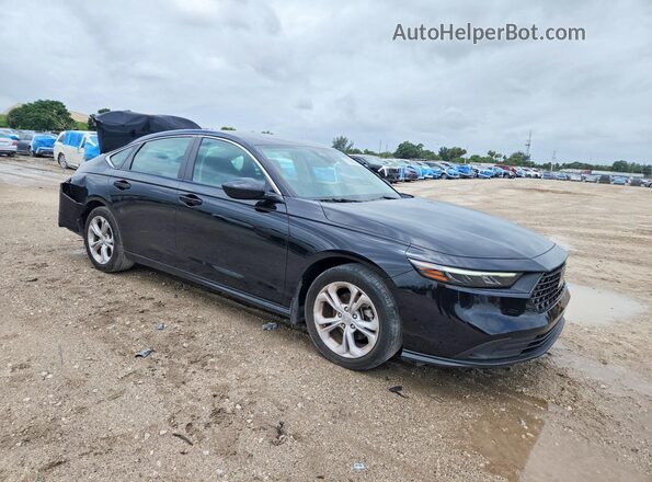 1HGCY1F27RA000106 2024 HONDA ACCORD Black Przód prawy