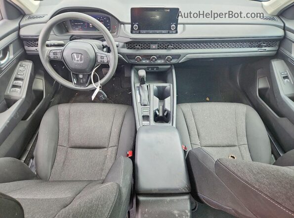 1HGCY1F27RA000106 2024 HONDA ACCORD Black Widok deski rozdzielczej