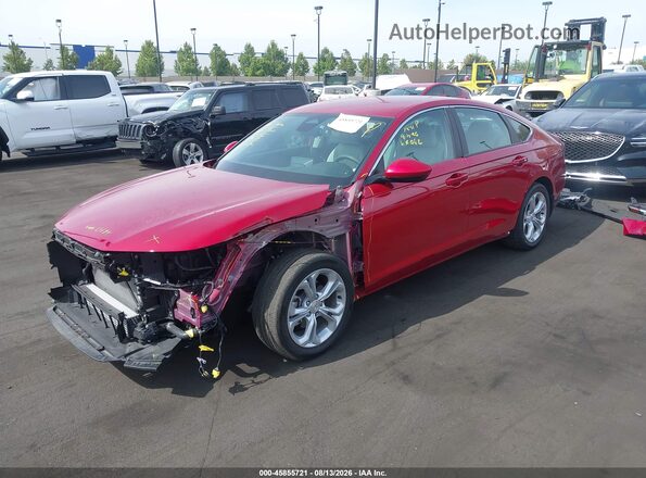1HGCY1F29PA009516 2023 HONDA ACCORD Red Przód lewy