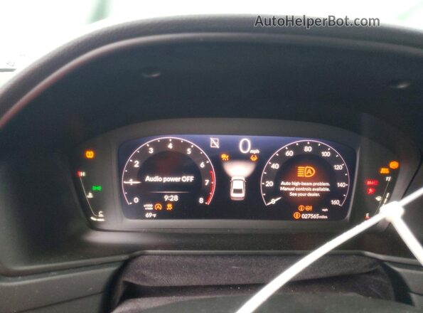 1HGCY1F29PA037266 2023 HONDA ACCORD Gray ხელსაწყოთა პანელის ხედი