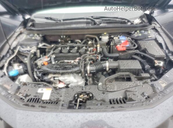 1HGCY1F29PA037266 2023 HONDA ACCORD Gray უკანა სალონის ხედი