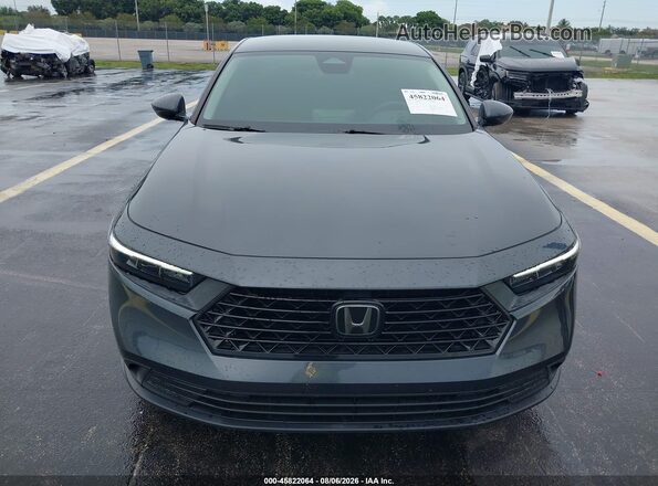 1HGCY1F29PA048753 2023 HONDA ACCORD Gray Widok zestawu wskaźników