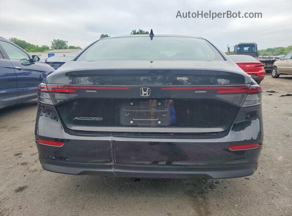 1HGCY1F29RA074448 2024 HONDA ACCORD Black Widok z tyłu