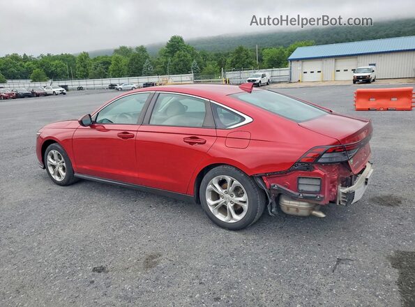 1HGCY1F2XPA020833 2023 HONDA ACCORD Maroon Trasero izquierdo
