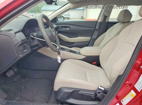 1HGCY1F2XPA020833 2023 HONDA ACCORD Maroon Vista interior delantera