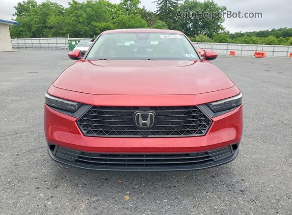 1HGCY1F2XPA020833 2023 HONDA ACCORD Maroon Vista frontal