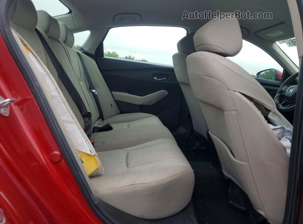 1HGCY1F2XPA020833 2023 HONDA ACCORD Maroon Vista de los asientos traseros