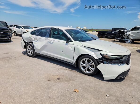 1HGCY1F2XRA004201 2024 HONDA ACCORD White Передня права чверть