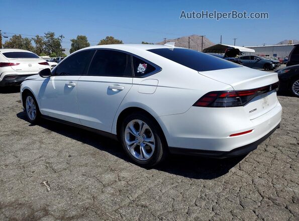1HGCY1F2XRA012895 2024 HONDA ACCORD White Rear left