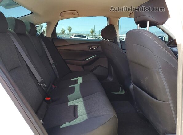 1HGCY1F2XRA012895 2024 HONDA ACCORD White Rear seats view