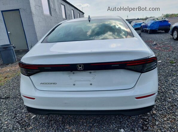 1HGCY1F2XRA089296 2024 HONDA ACCORD White უკანა ხედი