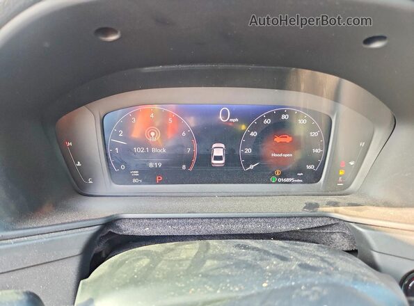 1HGCY1F2XSA056966 2025 HONDA ACCORD Серый Вид щитка приборов