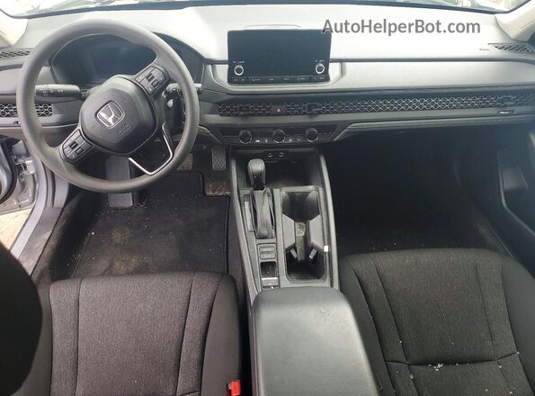 1HGCY1F2XSA060760 2025 HONDA ACCORD Silver Առջևի վահանակի տեսք
