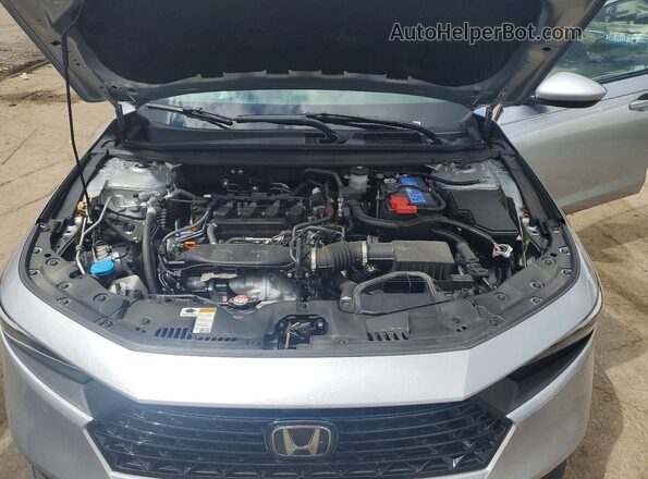 1HGCY1F2XSA060760 2025 HONDA ACCORD Silver Սալոնի հետևի տեսք