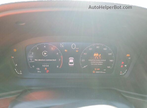 1HGCY1F2XTA013939 2026 HONDA ACCORD Gray ხელსაწყოთა პანელის ხედი